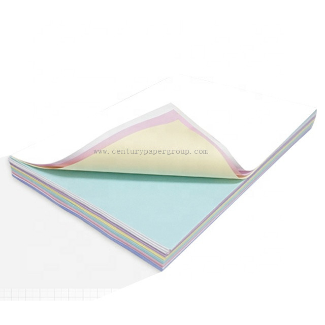 5-слойная рулонная многокомпонентная безуглеродная бумага для парковочных талонов