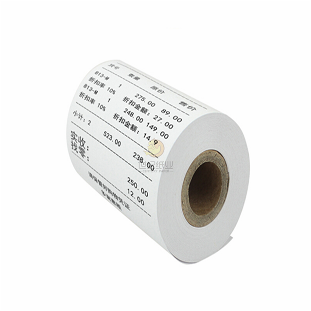 45gsm Rolls Экологичная термобумага для кассира