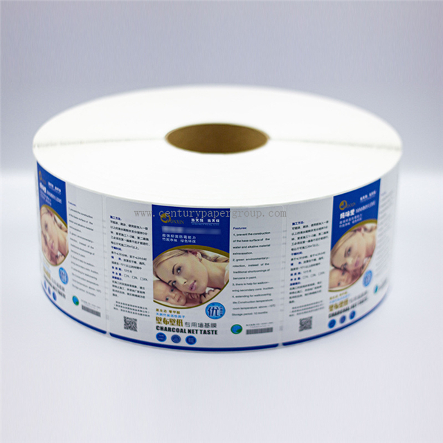 Цена по прейскуранту завода-изготовителя Печать полуглянцевой самоклеящейся наклейки Бумажный лист и рулоны