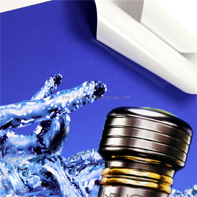 Качественная водостойкая съемная ПВХ самоклеящаяся виниловая наклейка для печати в рулоне 120 г/140 г/160 г