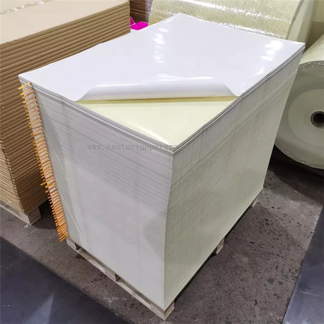 Высококачественная самоклеящаяся бумага без содержания древесины в листах